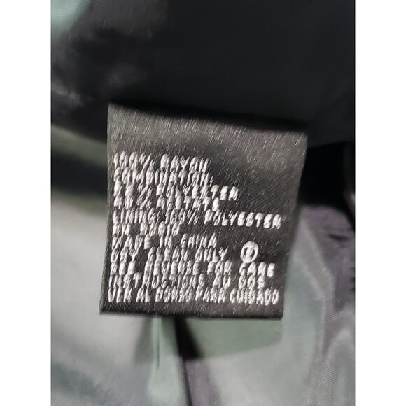 Kasper A S L Petite Gray & White Short Sleeved Hidden Button Up Blazer Shirt - Picture 5 of 10